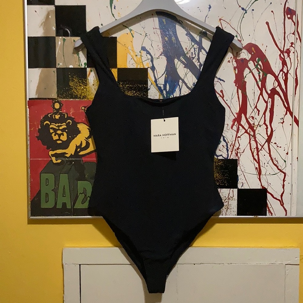 Mara Hoffman Swim nwt Persephone/Nero S